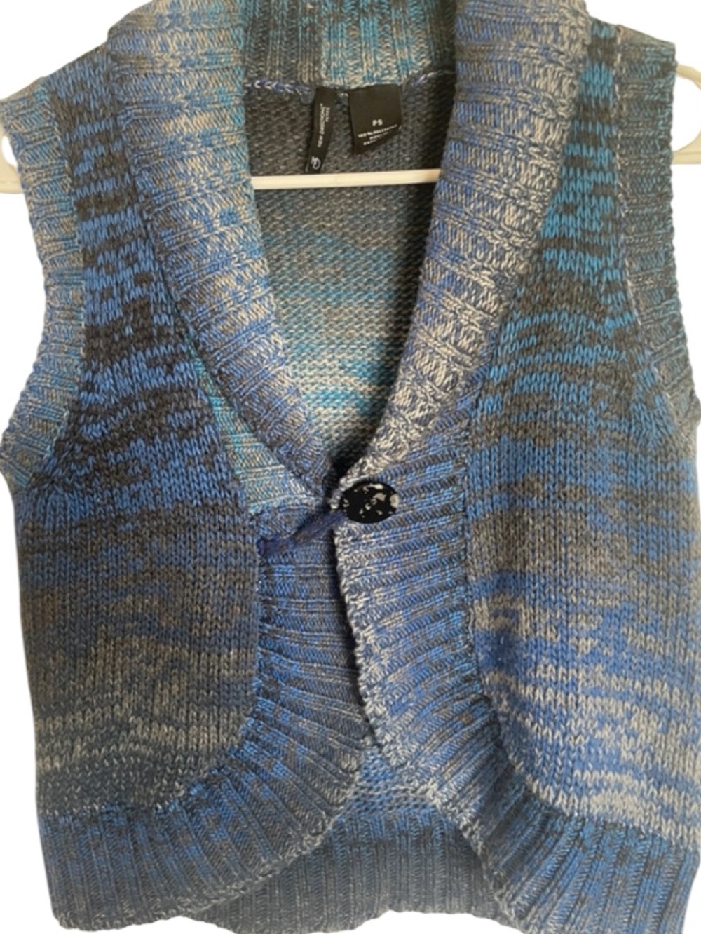 Y2K Boho Lagenlook Layering Cabin Core Sweater Vest